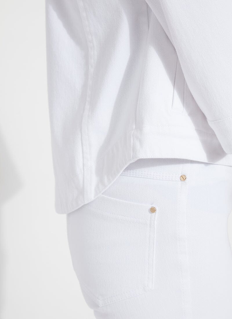 Lysse Remi Denim Jacket White