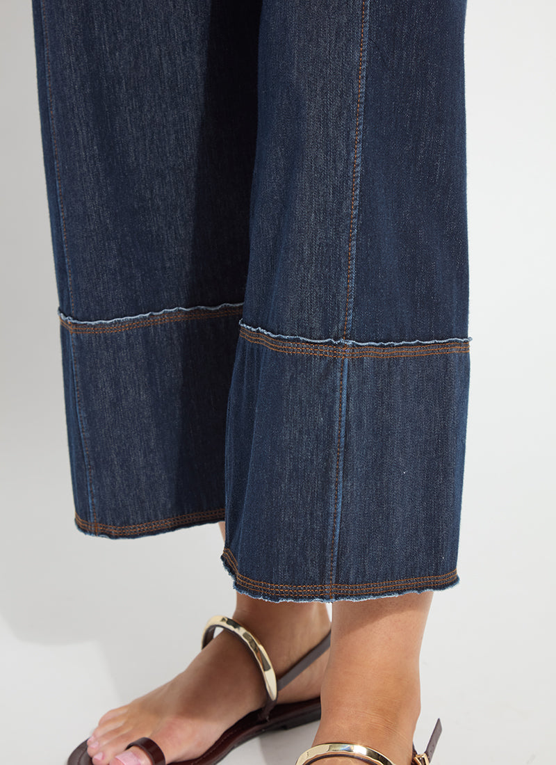 Lysse Kaia Wide Leg Denim (25.5" Inseam) Indigo