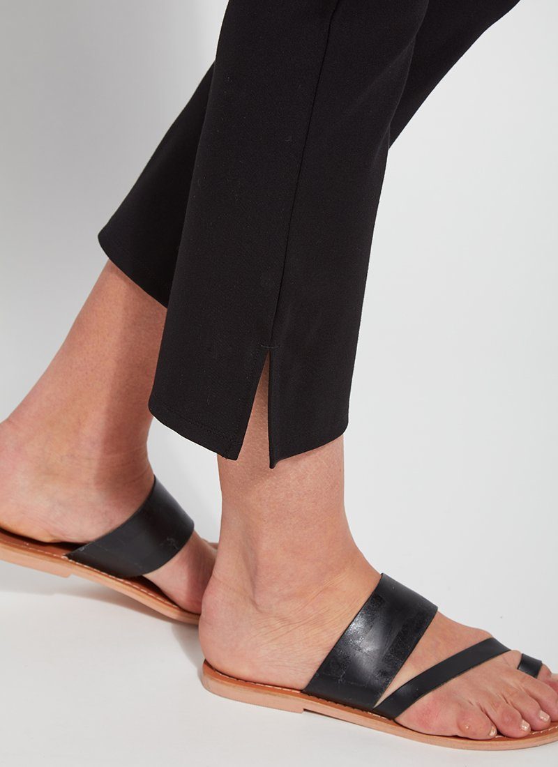 Lysse Cropped Kick Flare Legging Black