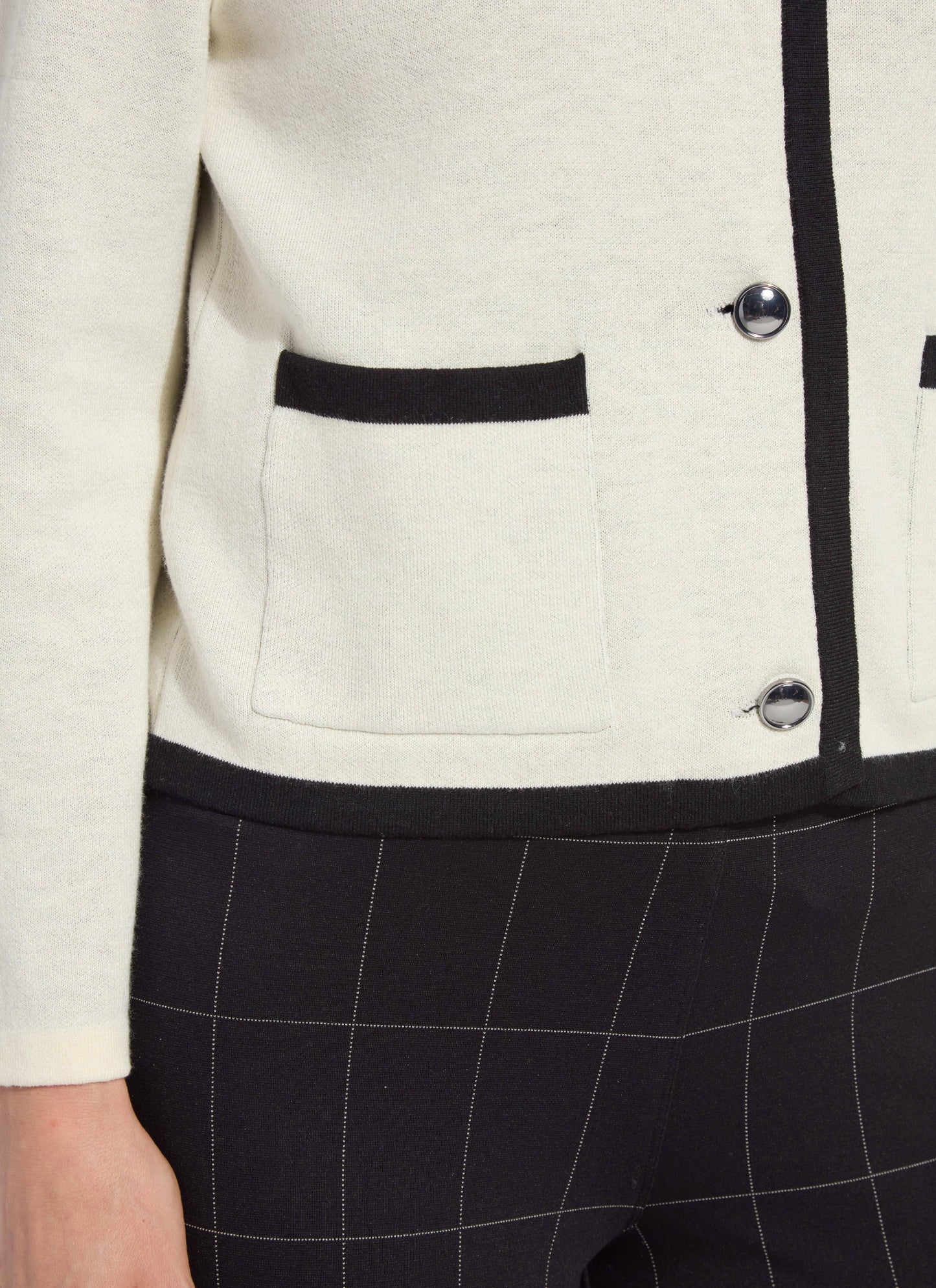 Lysse Amala Sweater Jacket Chalk
