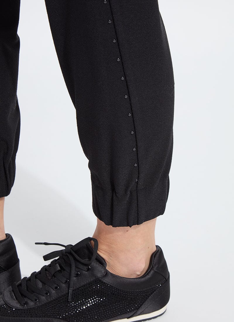 Lysse Emiliana Studded Jogger (27" Inseam) Black