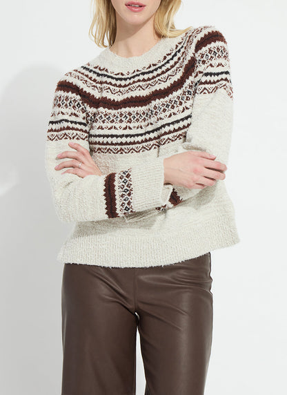 Lysse Harriet Fair Isle Sweater Fair Isle Jacquard