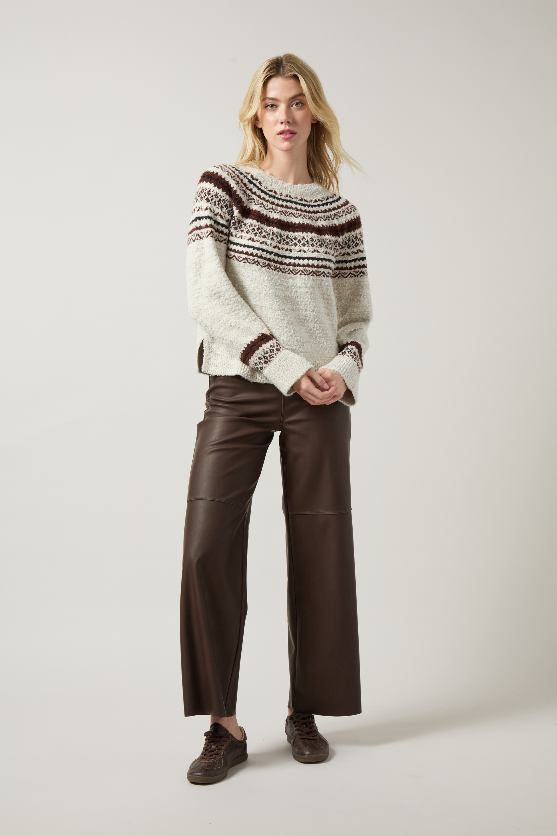Lysse Harriet Fair Isle Sweater Fair Isle Jacquard