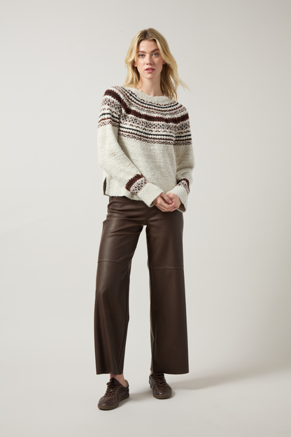 Lysse Harriet Fair Isle Sweater Fair Isle Jacquard