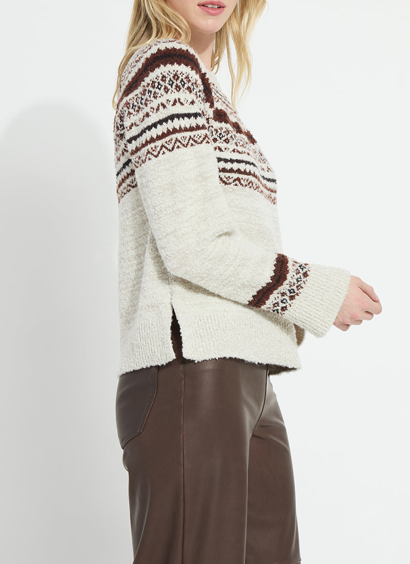 Lysse Harriet Fair Isle Sweater Fair Isle Jacquard