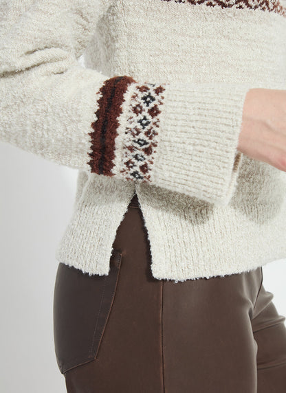 Lysse Harriet Fair Isle Sweater Fair Isle Jacquard