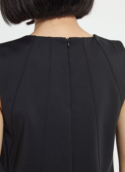 Lysse Spencer Neoprene Shell Tank Black