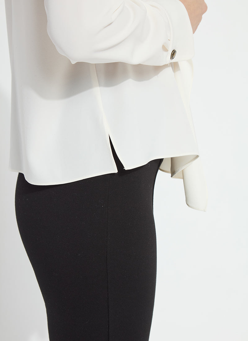 Lysse Celeste Flounced Blouse Natural Pearl