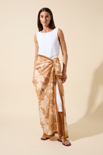 Lysse Sheer Cotton Gauze Pareo - Sol De Sal Sol De Sal