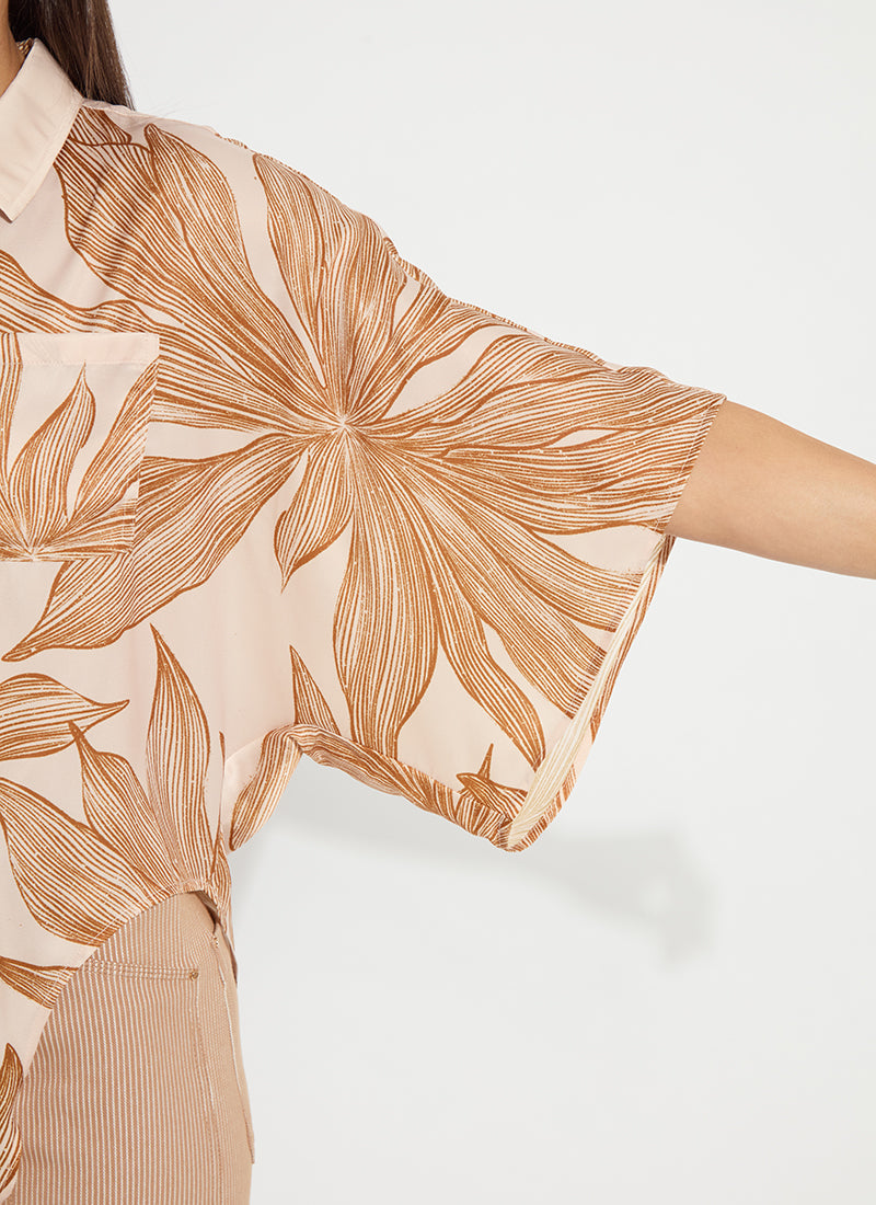 Lysse Nilza Tie Dolman Sleeve Shirt Sol De Sal