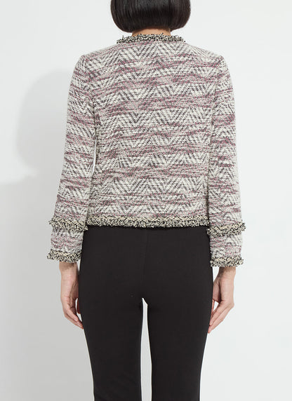 Lysse Cleo Tweed Jacket Willow Weave Tweed