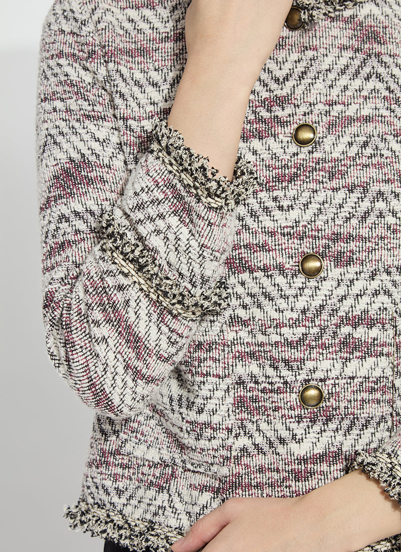 Lysse Cleo Tweed Jacket Willow Weave Tweed