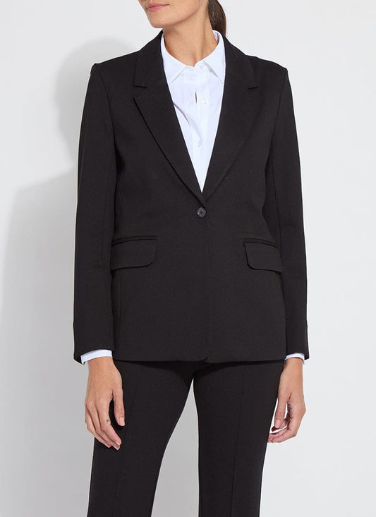 Lysse Essential Ponte Blazer Black