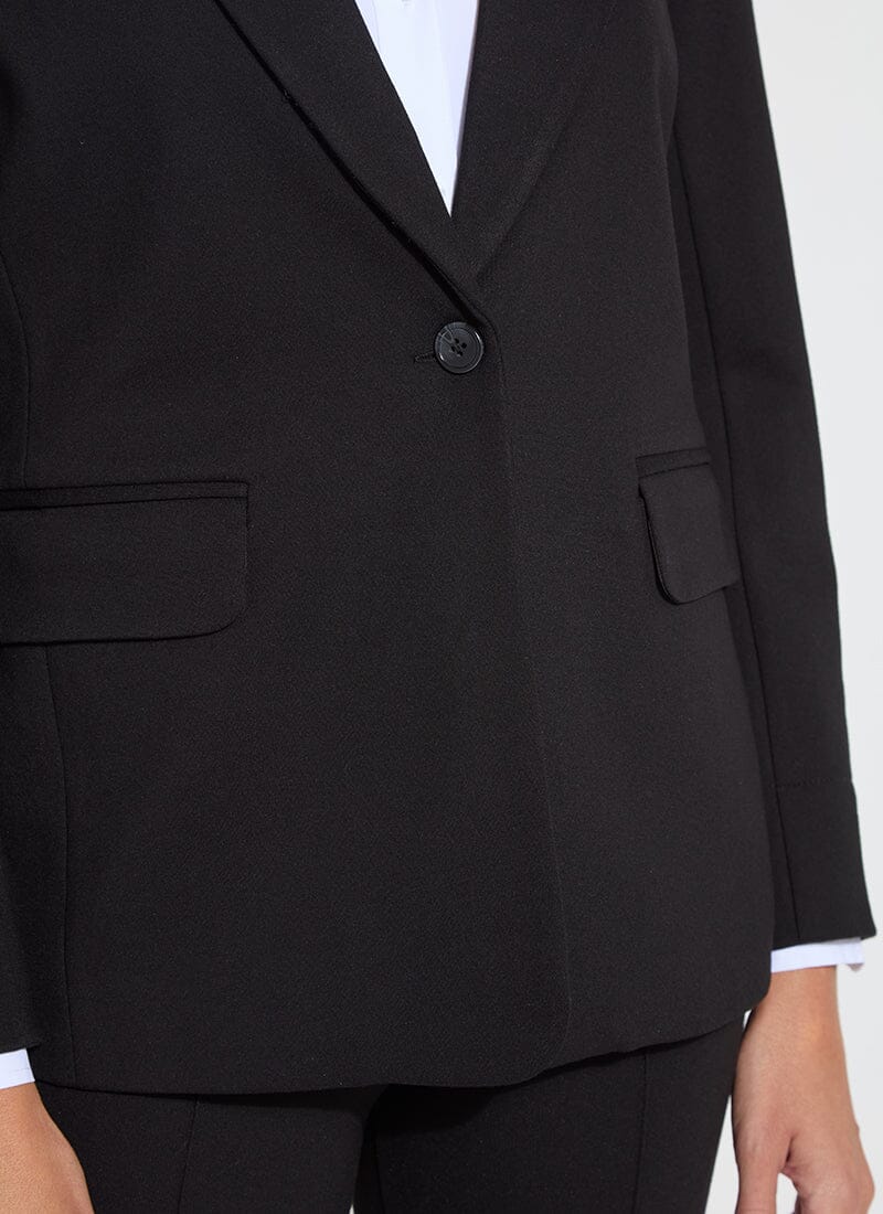 Lysse Essential Ponte Blazer Black