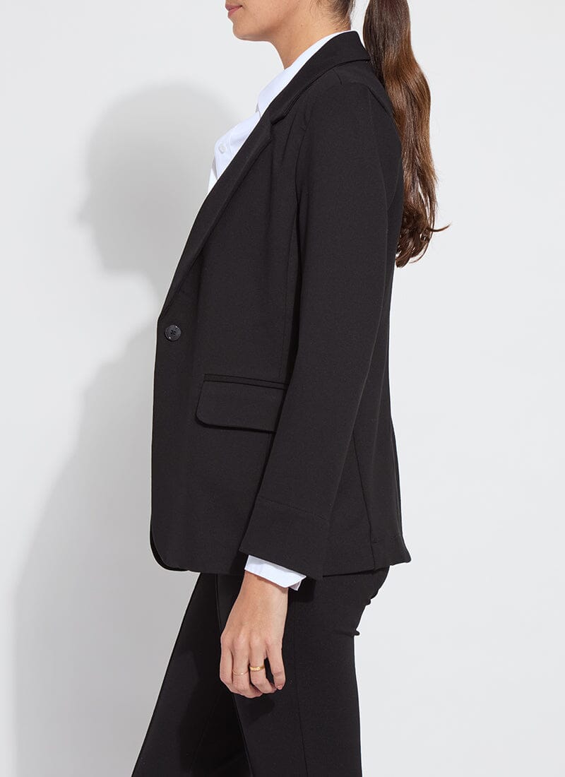 Lysse Essential Ponte Blazer Black
