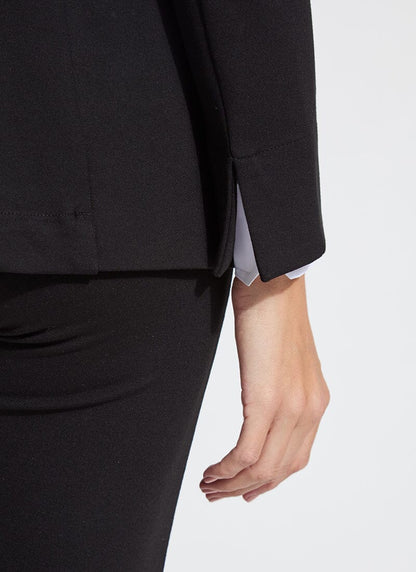 Lysse Essential Ponte Blazer Black