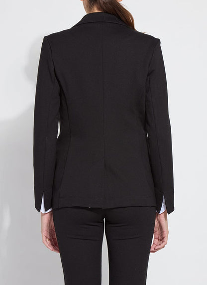 Lysse Essential Ponte Blazer Black