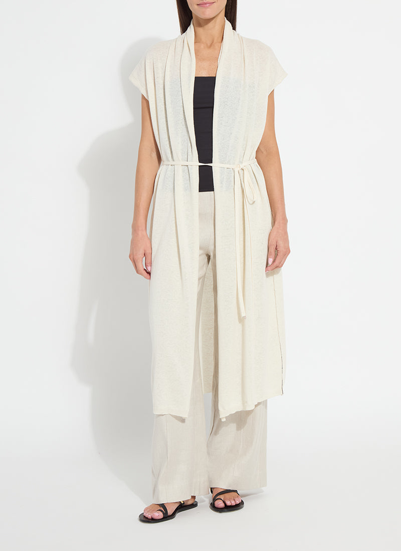 Lysse Beatriz Summer Linen Duster Sepia