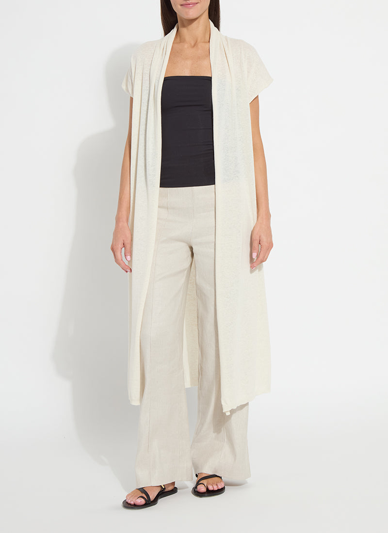 Lysse Beatriz Summer Linen Duster Sepia