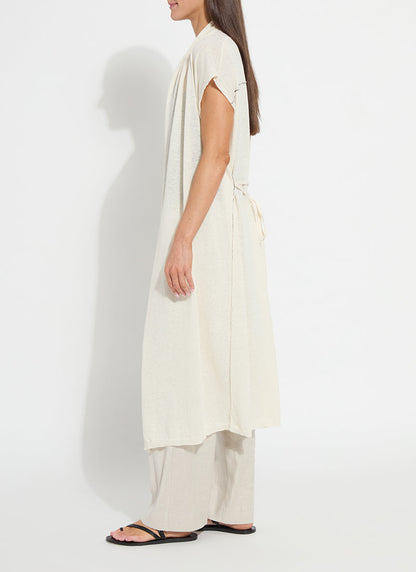 Lysse Beatriz Summer Linen Duster Sepia
