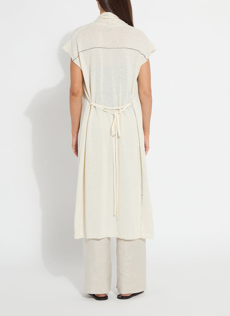 Lysse Beatriz Summer Linen Duster Sepia