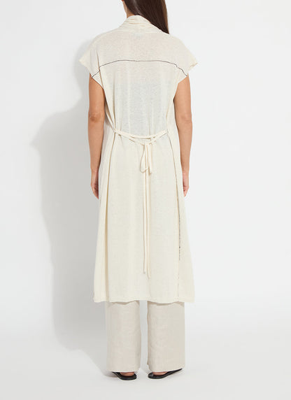 Lysse Beatriz Summer Linen Duster Sepia