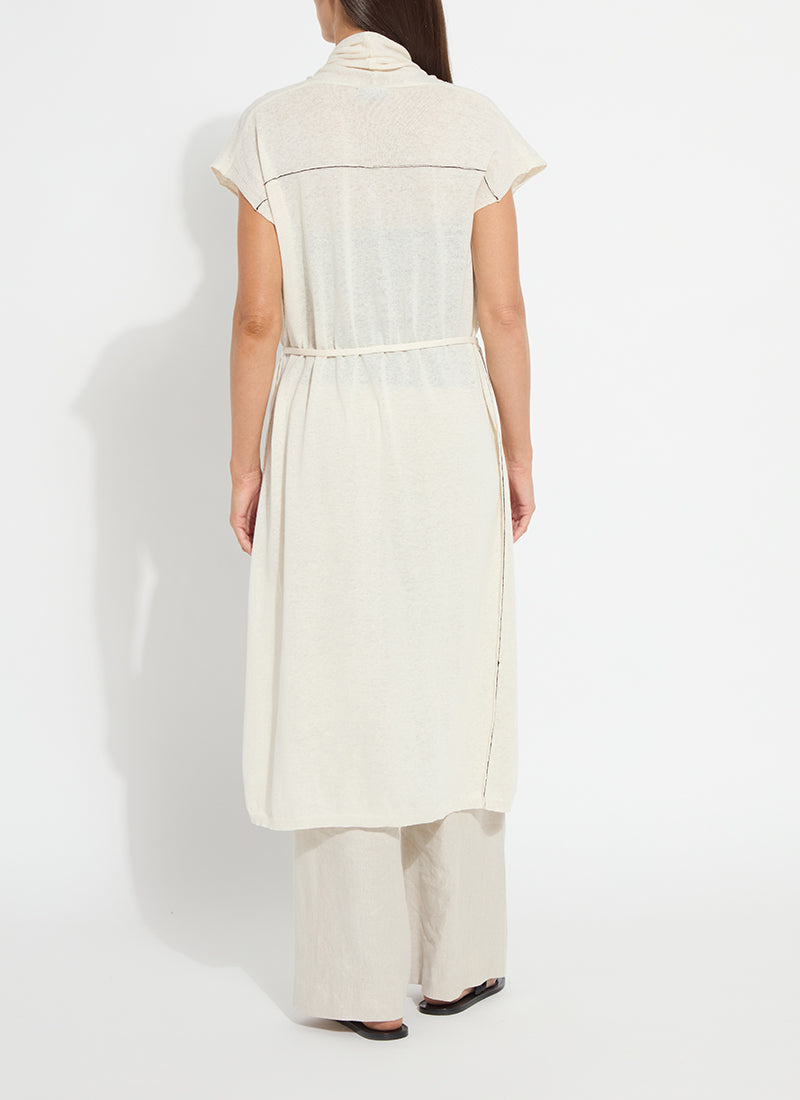 Lysse Beatriz Summer Linen Duster Sepia