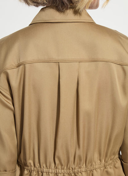 Lysse Jane Safari Overshirt Raw Umber