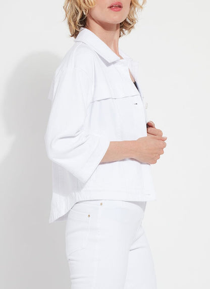 Lysse Remi Denim Jacket White
