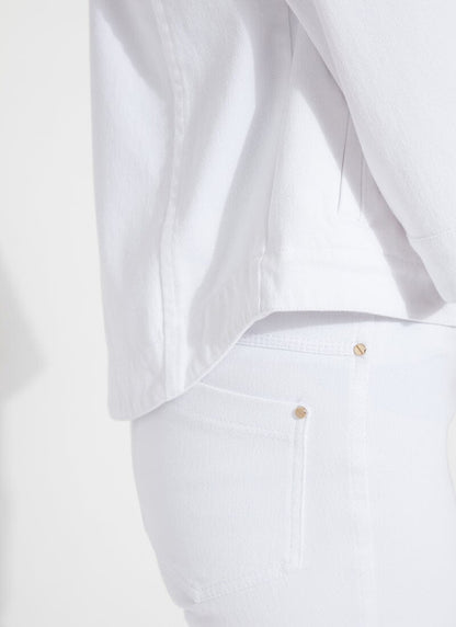 Lysse Remi Denim Jacket White