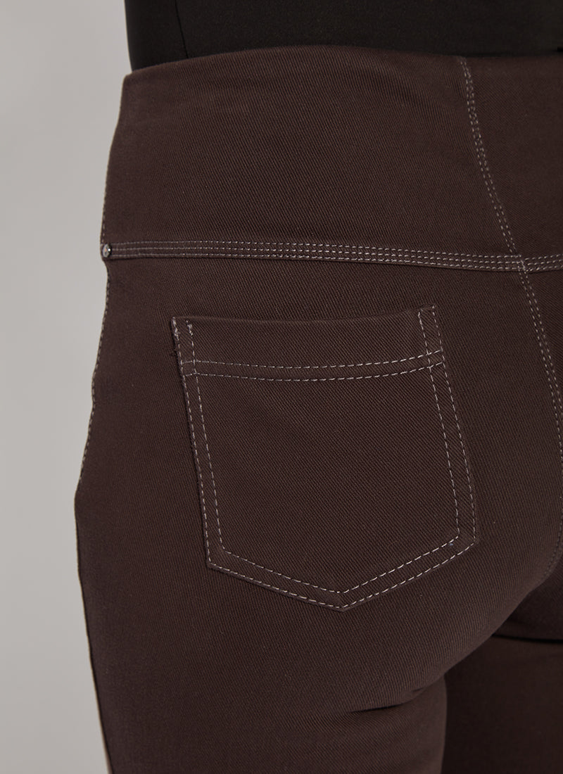 Lysse Boyfriend Denim Jeans  Double Espresso