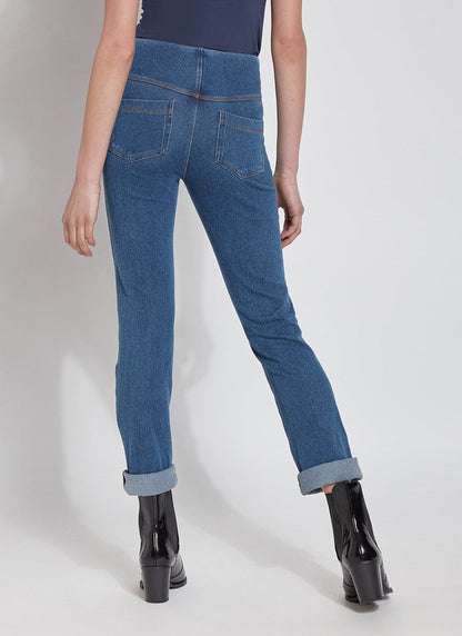 Lysse Boyfriend Denim Jeans  Double Espresso