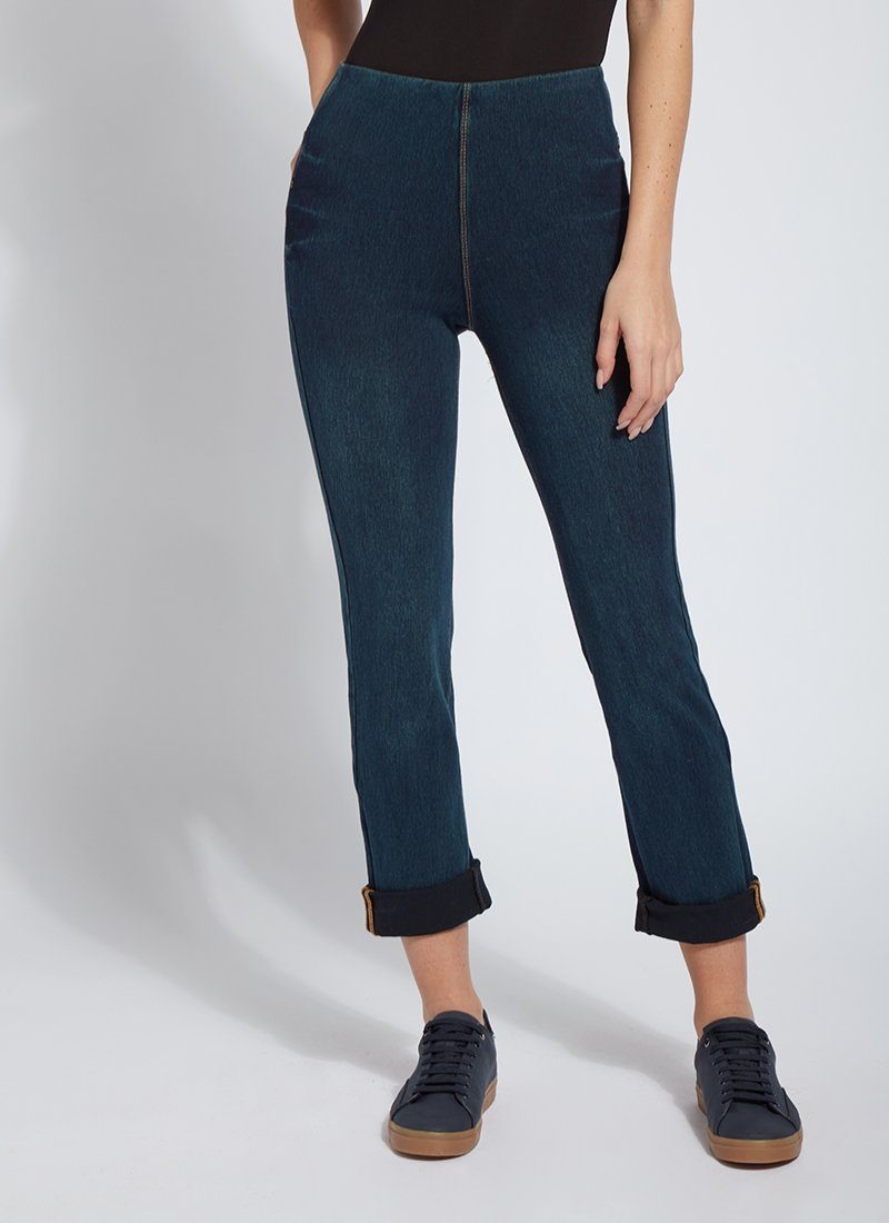 Lysse Boyfriend Denim Jeans  Double Espresso