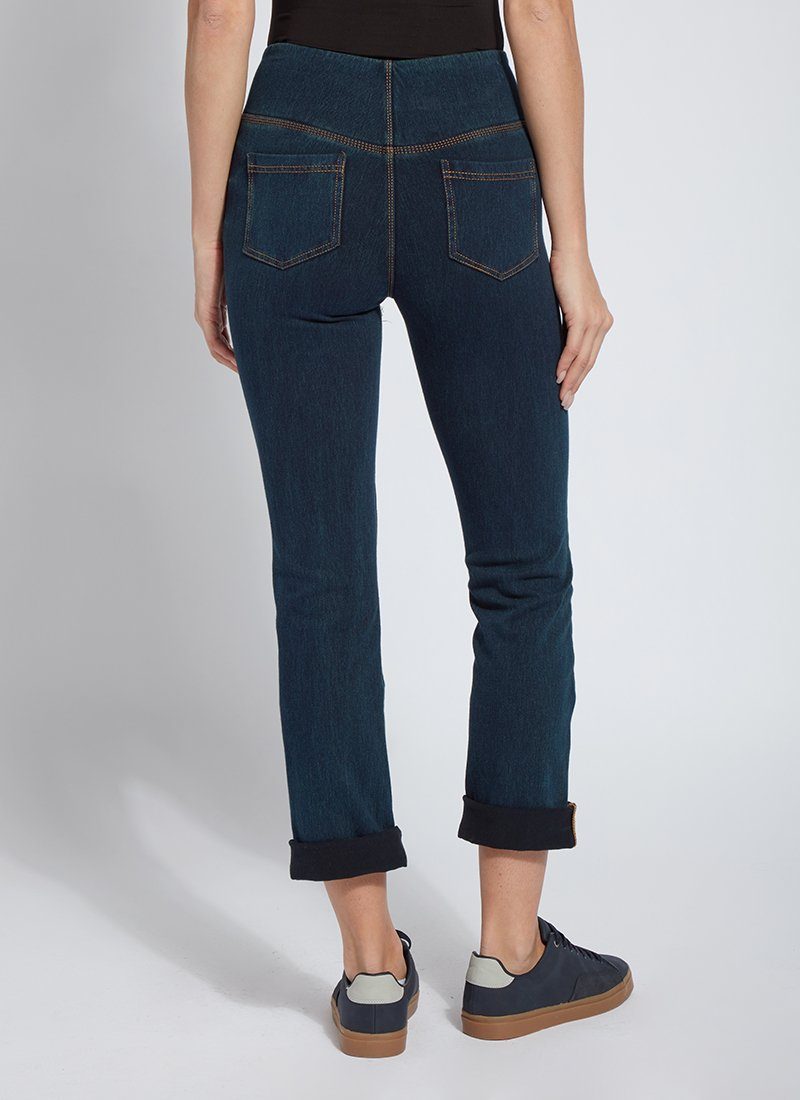 Lysse Boyfriend Denim Jeans  Double Espresso