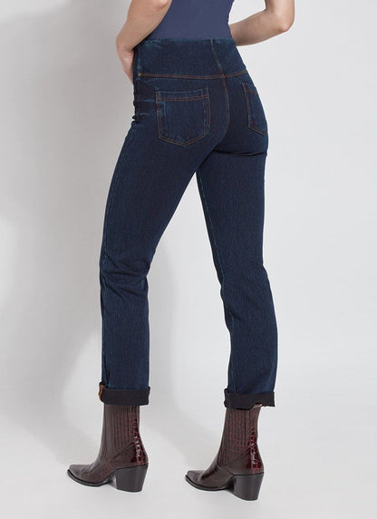 Lysse Boyfriend Denim Jeans  Double Espresso