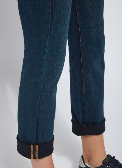 Lysse Boyfriend Denim Jeans  Double Espresso