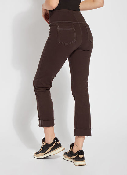 Lysse Boyfriend Denim Jeans  Double Espresso