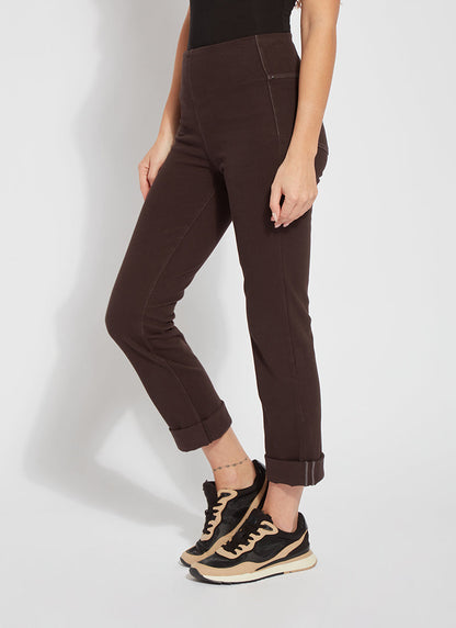 Lysse Boyfriend Denim Jeans  Double Espresso