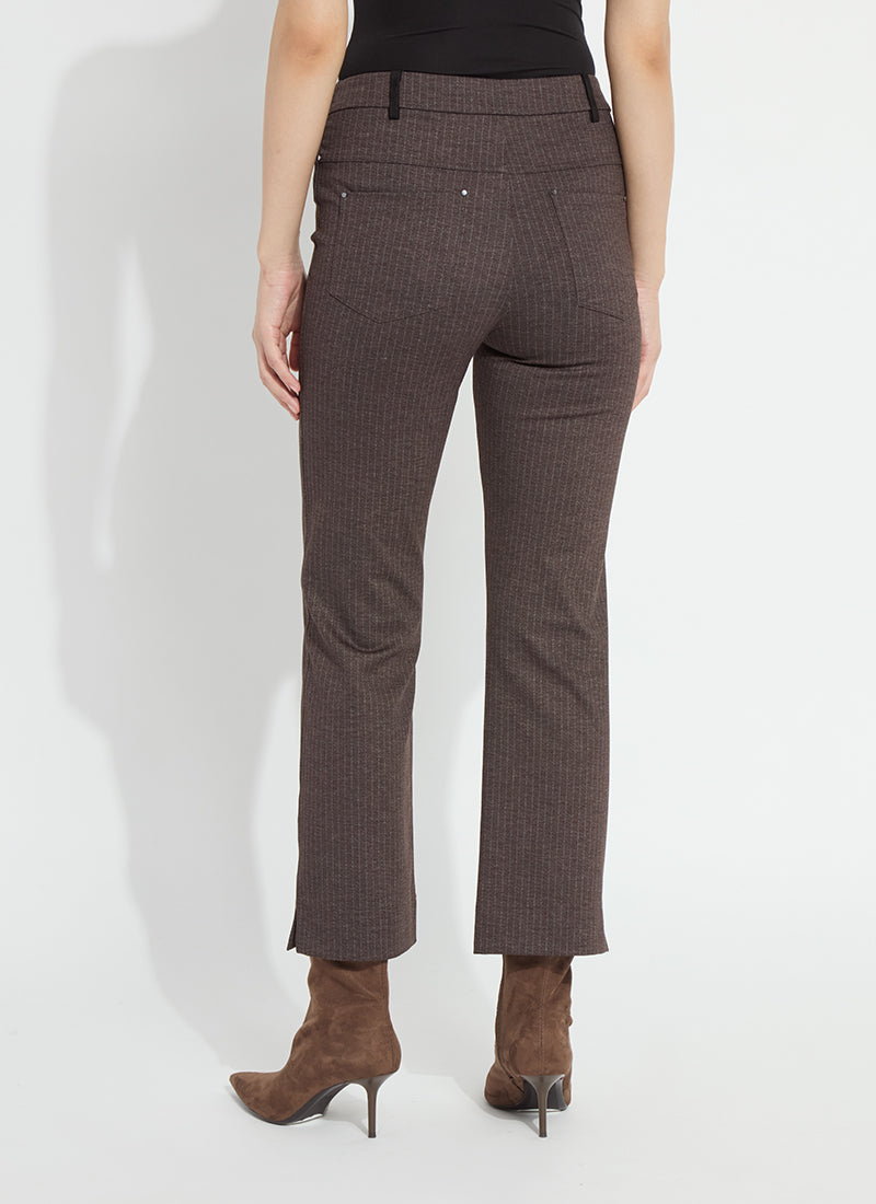 Lysse Baby Boot Ankle Pant (27" Inseam) Hairline Stripe