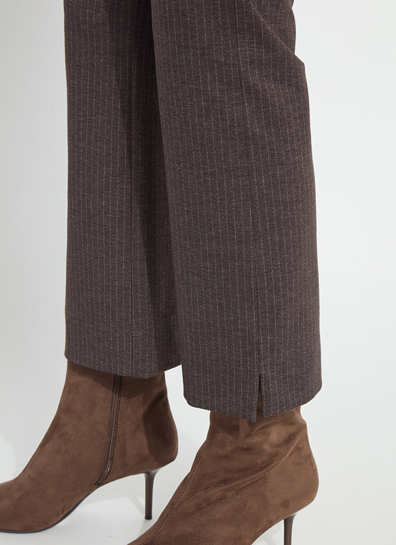 Lysse Baby Boot Ankle Pant (27" Inseam) Hairline Stripe