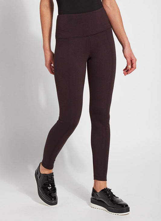 Lysse Signature Center Seam Legging  Double Espresso