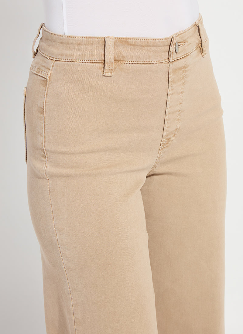 Lysse Iris Wide Leg Everyday Denim (30.5" Inseam) Asutex Double Espresso