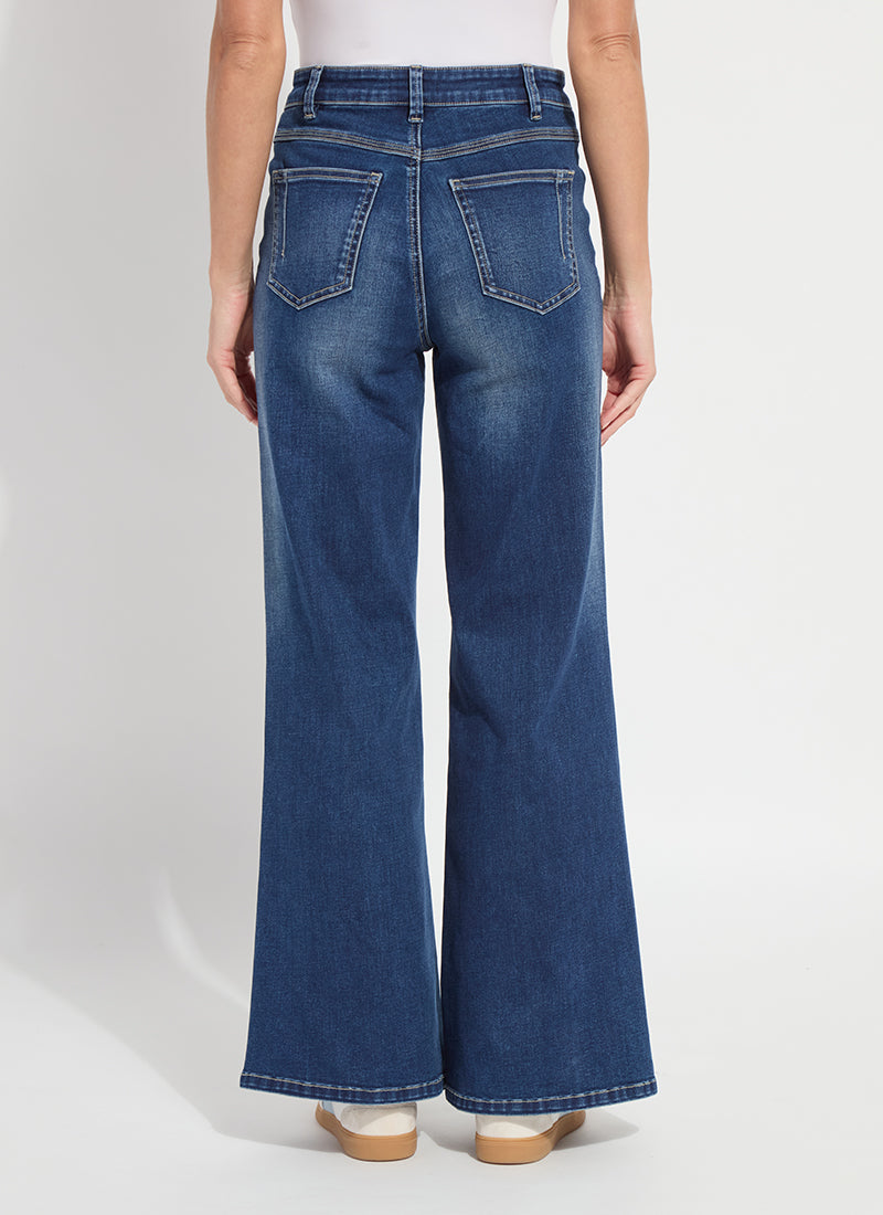 Lysse Iris Wide Leg Everyday Denim (30.5" Inseam) Asutex Double Espresso