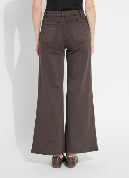 Lysse Iris Wide Leg Everyday Denim (30.5" Inseam) Asutex Double Espresso