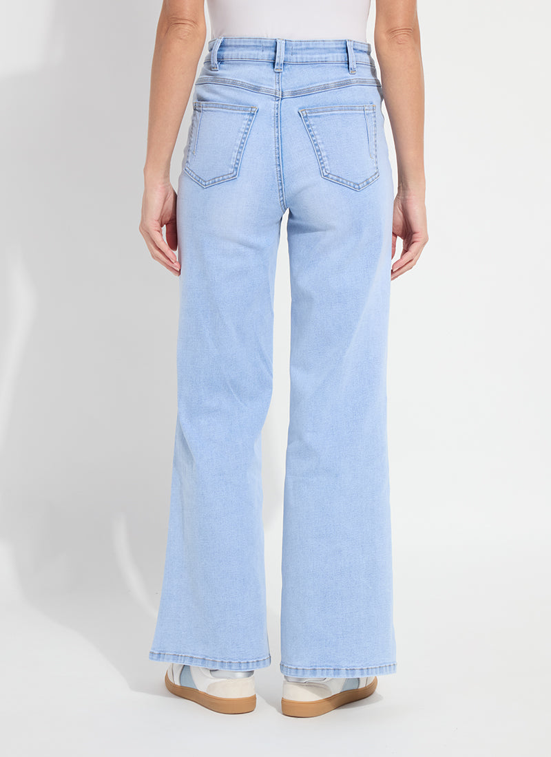 Lysse Iris Wide Leg Everyday Denim (30.5" Inseam) Asutex Double Espresso