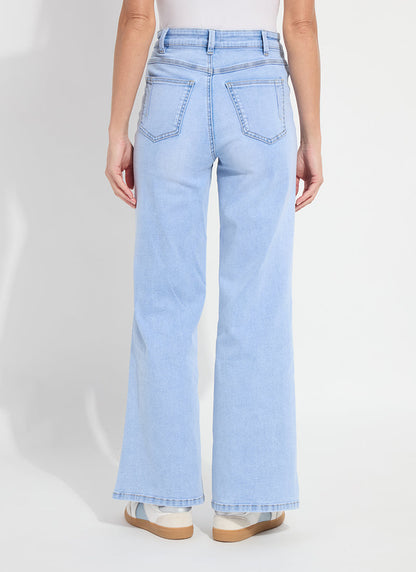 Lysse Iris Wide Leg Everyday Denim (30.5" Inseam) Asutex Double Espresso