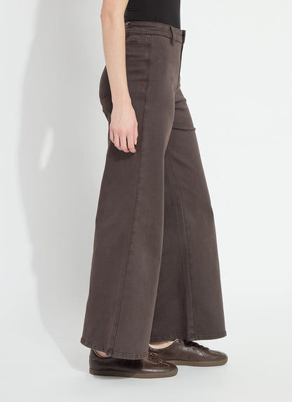 Lysse Iris Wide Leg Everyday Denim (30.5" Inseam) Asutex Double Espresso
