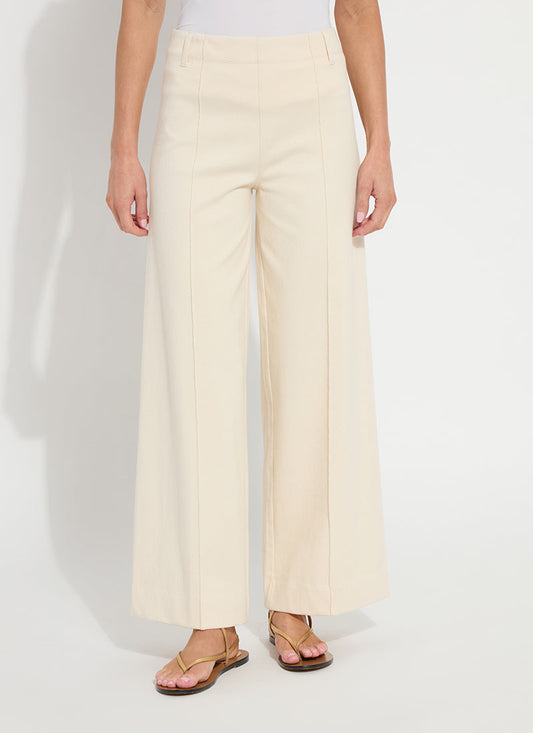 Lysse Nova Hi Waist Pintuck Denim - Coco Clay (29.5" Inseam) Coco Clay