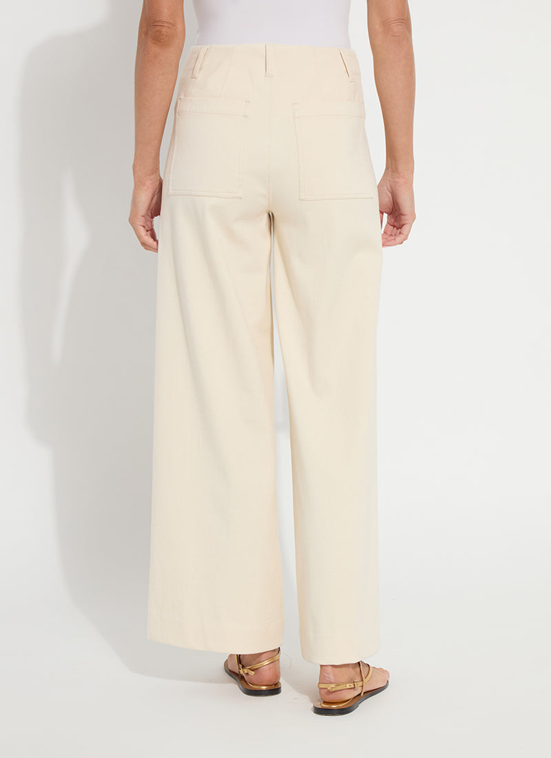 Lysse Nova Hi Waist Pintuck Denim - Coco Clay (29.5" Inseam) Coco Clay