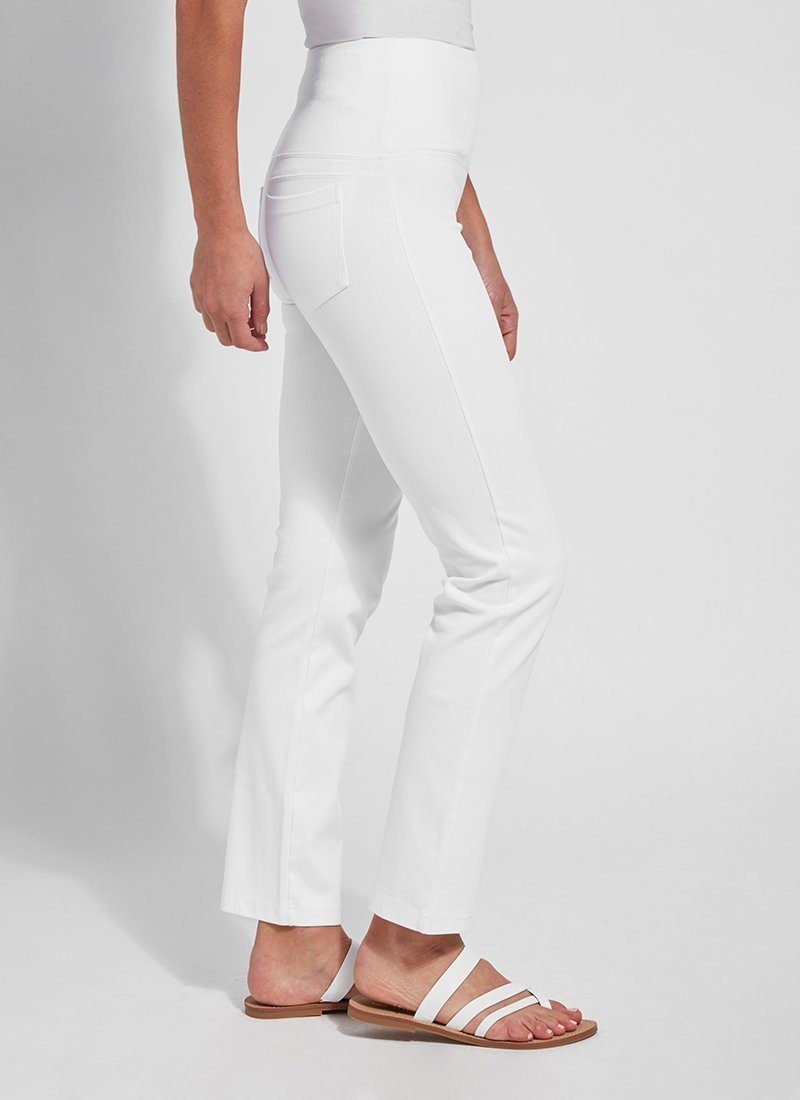 Lysse Denim Straight Leg Jean Legging  Mid Wash